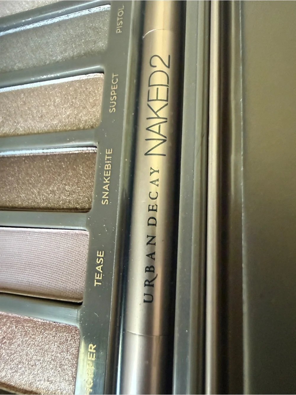 Urban Decay Naked 2 Palette NEW W Karma Brush & Lip Gloss Discontinued Authentic
